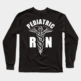 Pediatric Nurse - RN Caduceus Long Sleeve T-Shirt